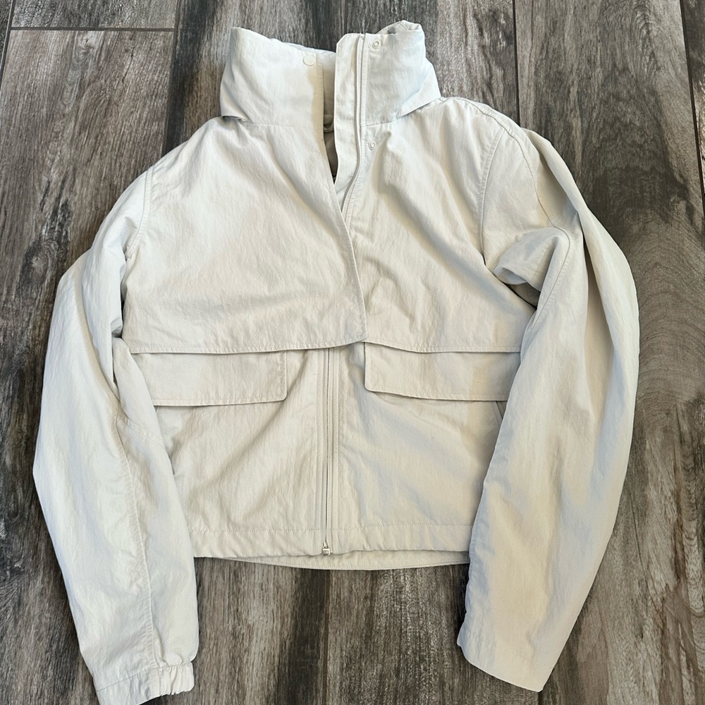 Lululemon cream Zip-Up Jacket